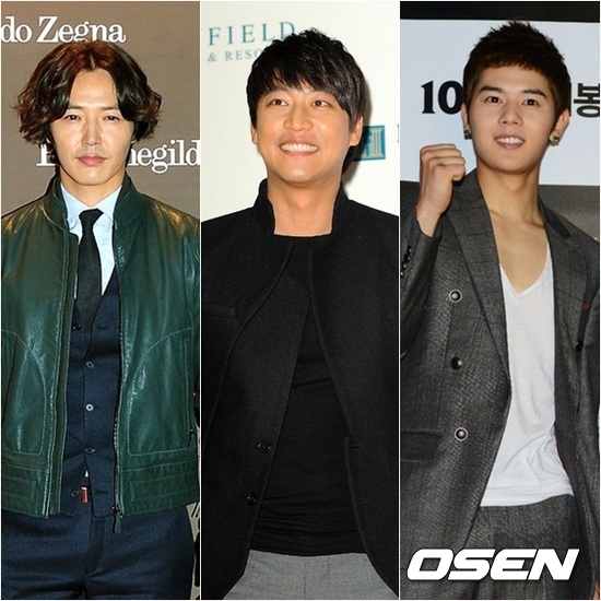 Yoon Sang-hyeon, Oh Man-seok and Dong Jun in 