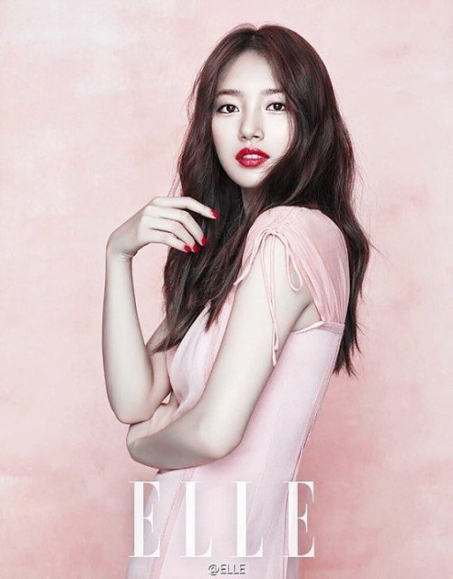 he paints my life pink forever — Promotional stills of BAE SUZY as